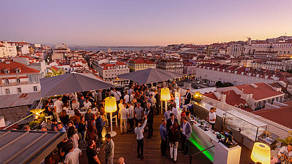 Lissabon, Rooftop Bar, Hotel Mundial