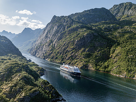 Die Küstenlinie Norwegens Entdecken Havila Voyages 