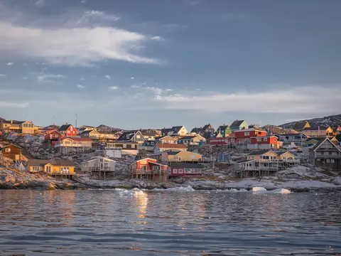 Grönland im WinterAbenteuer Eisfjord & Nordlichter 