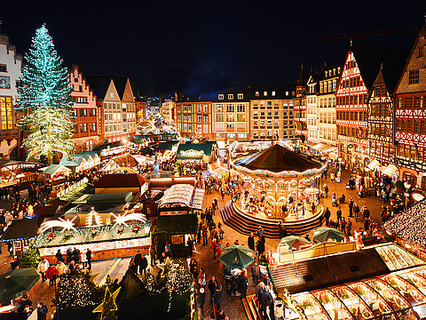 Deutschland Weihnachtsmärkte an Main & Rhein